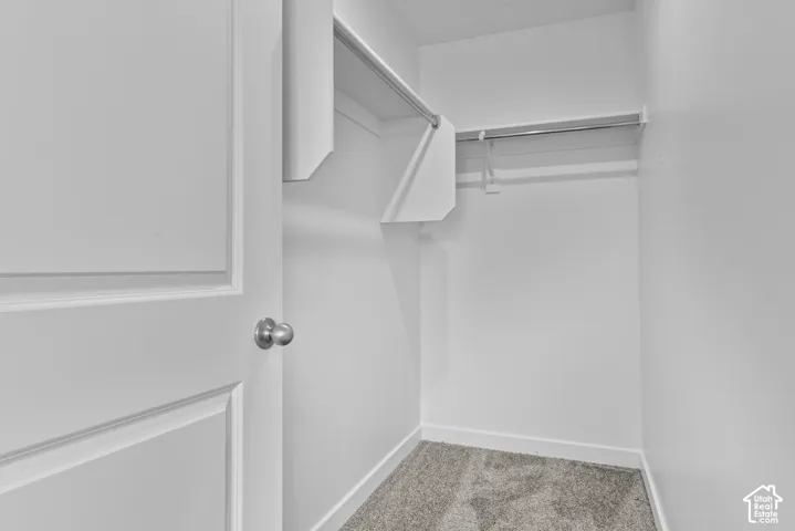 White paneled door with a spherical satin nickel knob