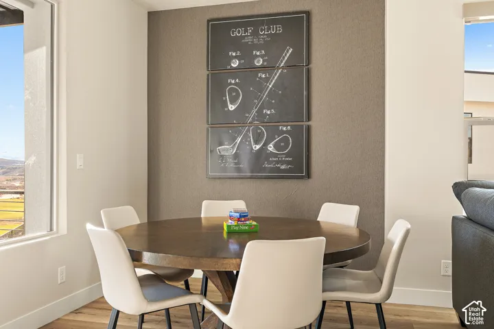 Wood-finish flooring