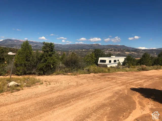 TOP Lot, looking NW, showing potential 2nd access point from Lewis Dr. running adjacent to all 3 lots
