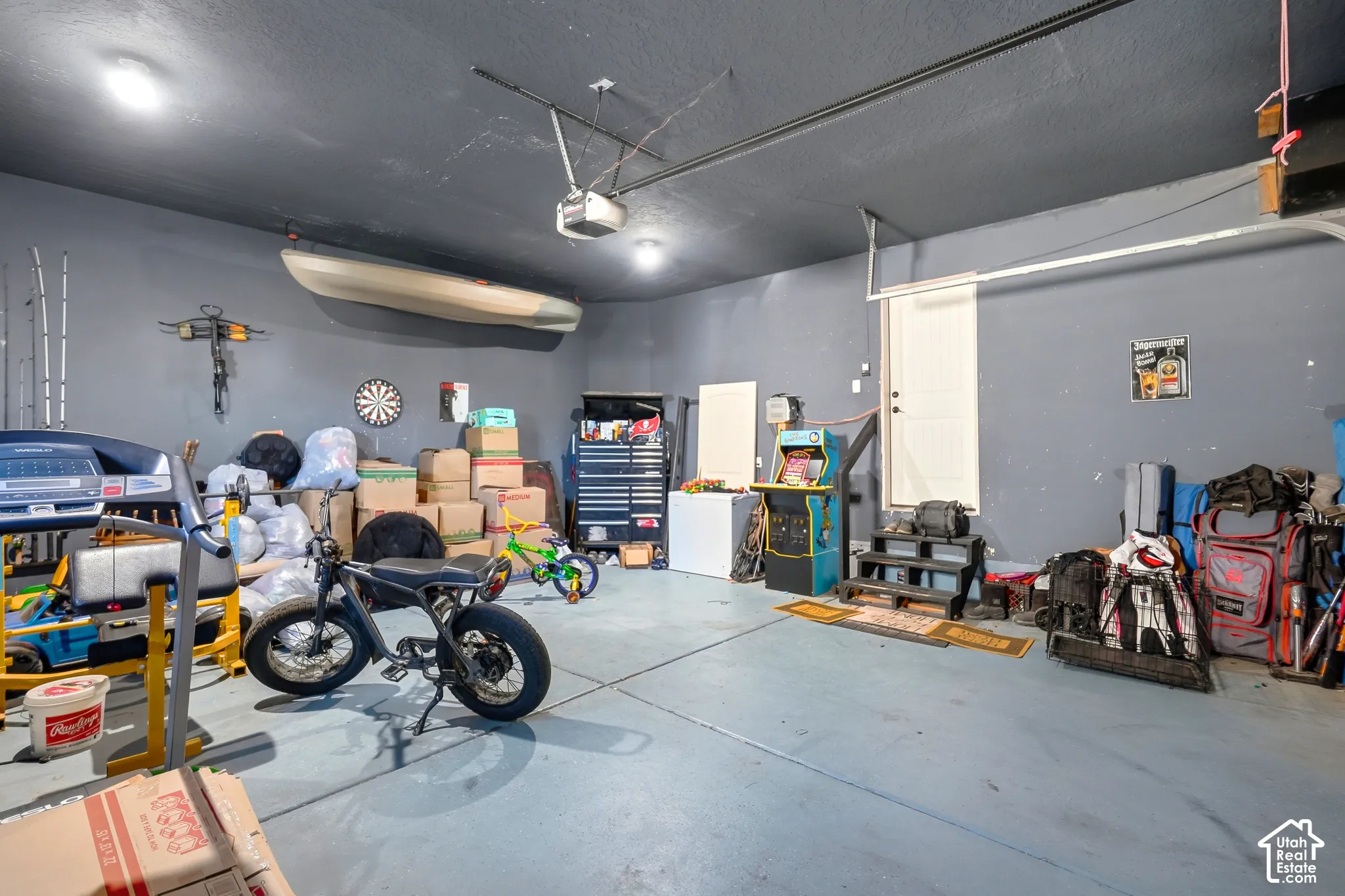 Concrete flooring