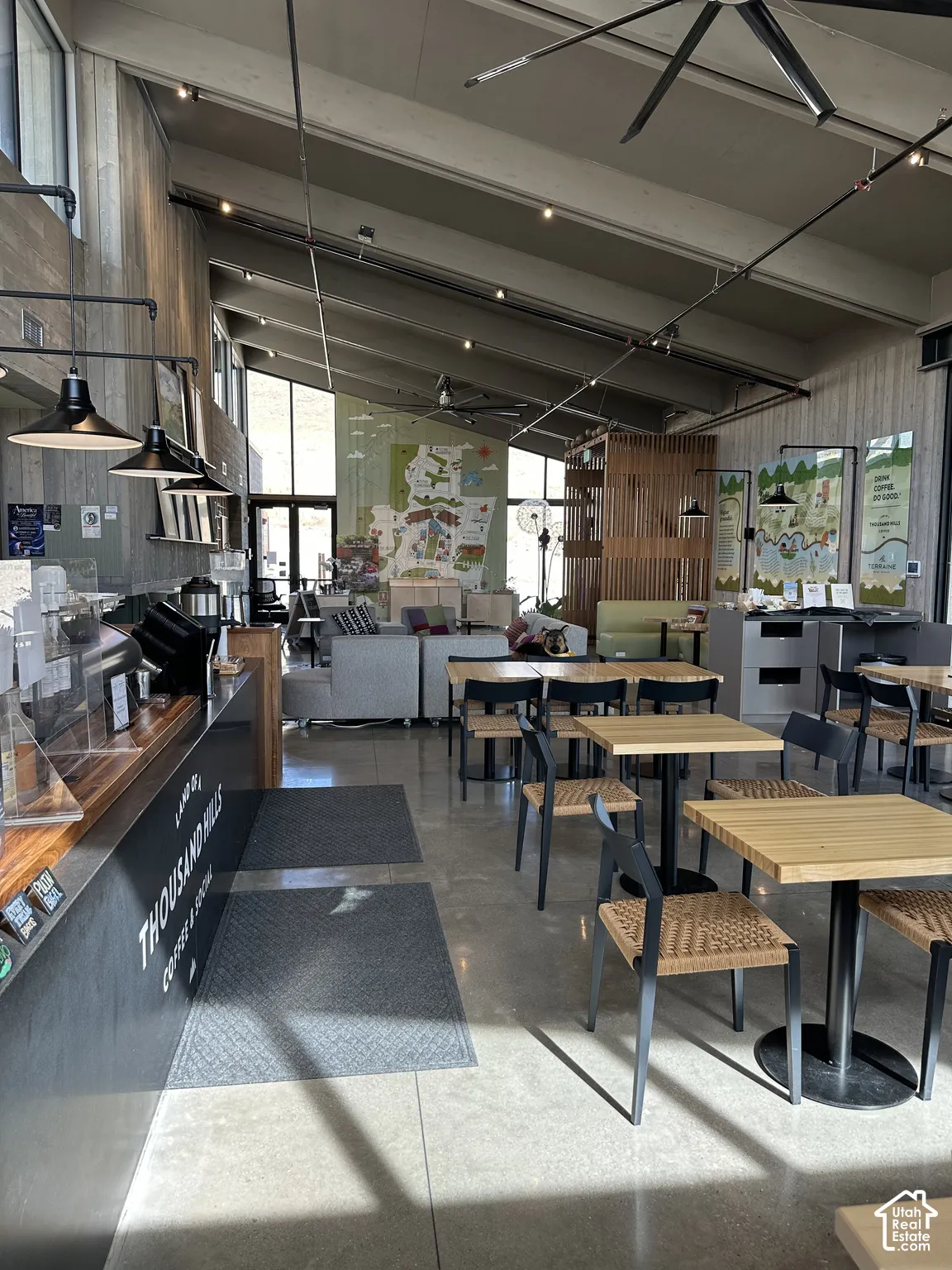 Pictures I took of the community coffee shop, just with my iphone.