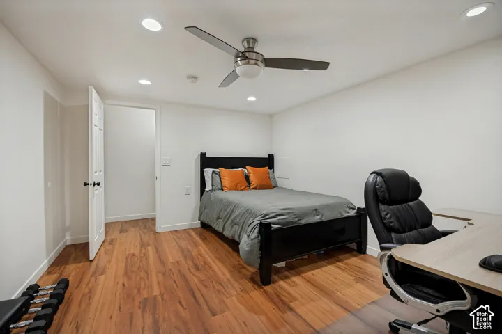 Basement office/flex room. Could be used as a bedroom (no closet or window).