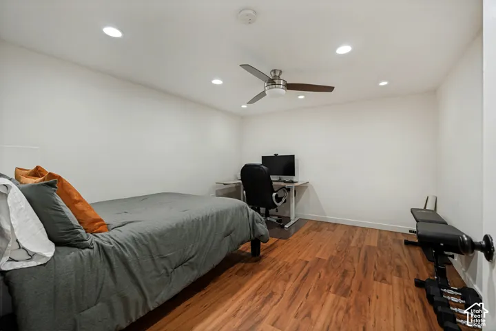 Basement office/flex room. Could be used as a bedroom (no closet or window).