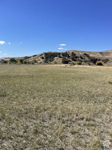 Expansive open land with a varied natural landscape and distant rolling hills