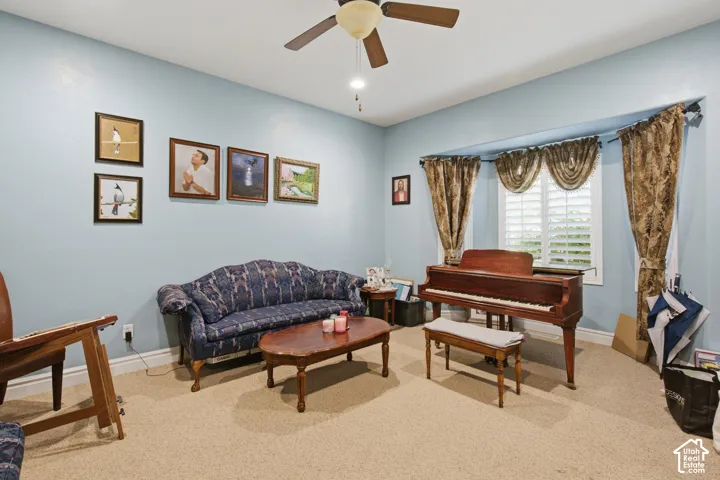 Recessed window with plantation shutters