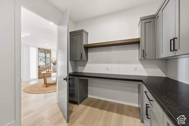 Plenty of storage in the laundry room/mud room
