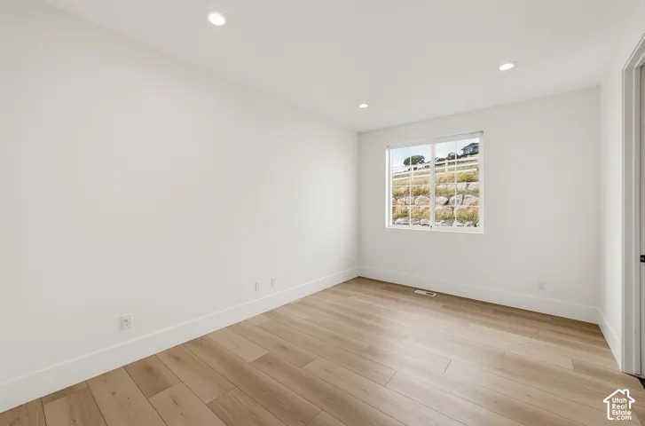 Second bedroom or office on the main floor with en suite bathroom.