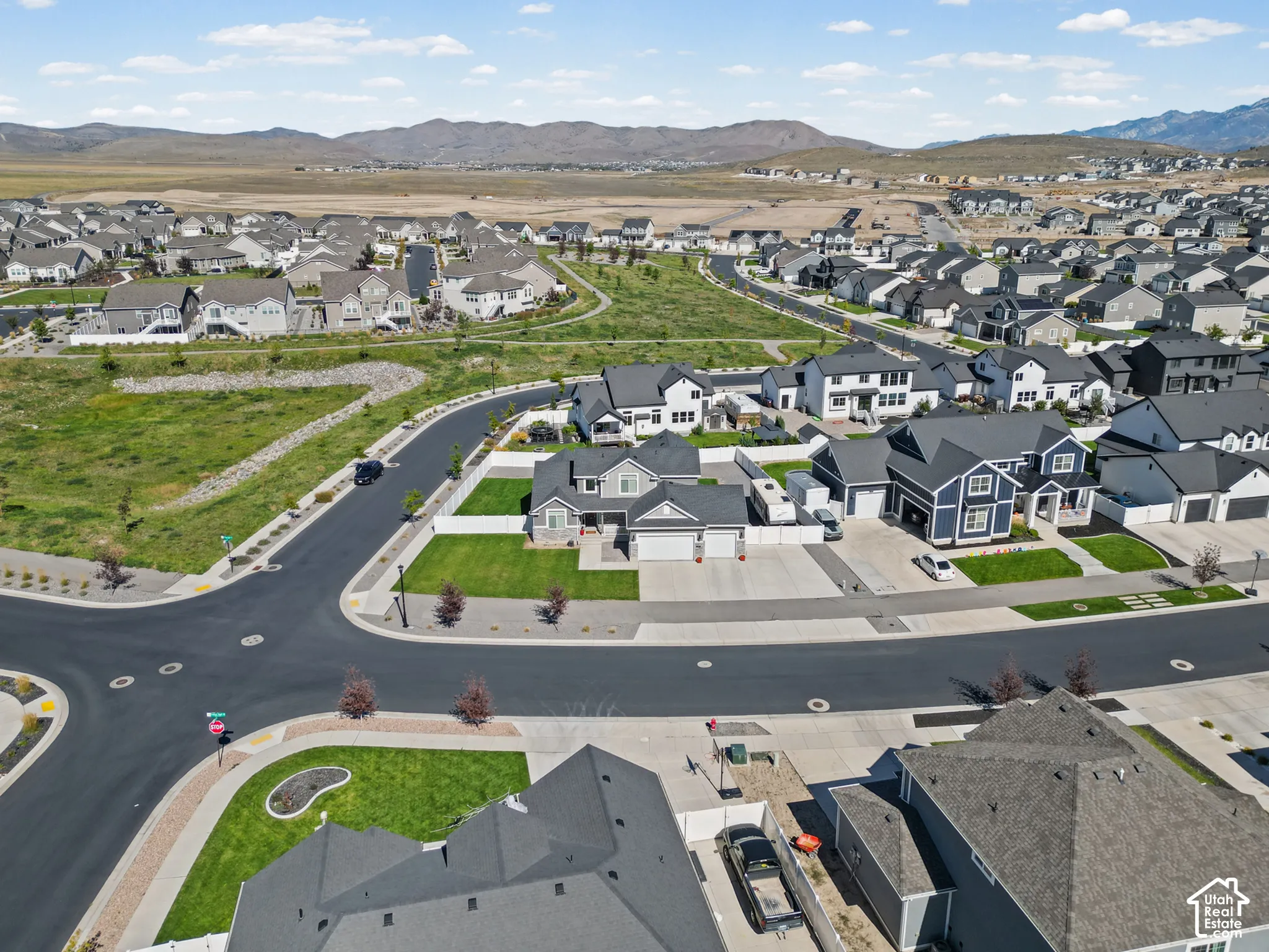 Expansive residential neighborhood featuring numerous single-family residences