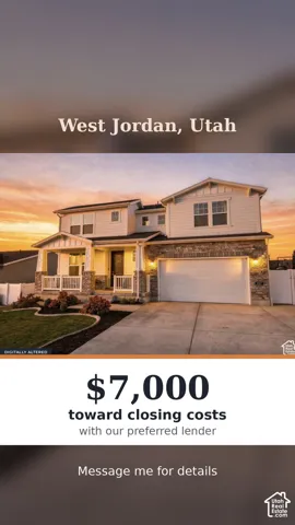 Real Estate Promotional Flyer. Outlining financial incentives for the property transaction