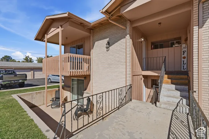 Upper-level condo tucked toward the back of the community.