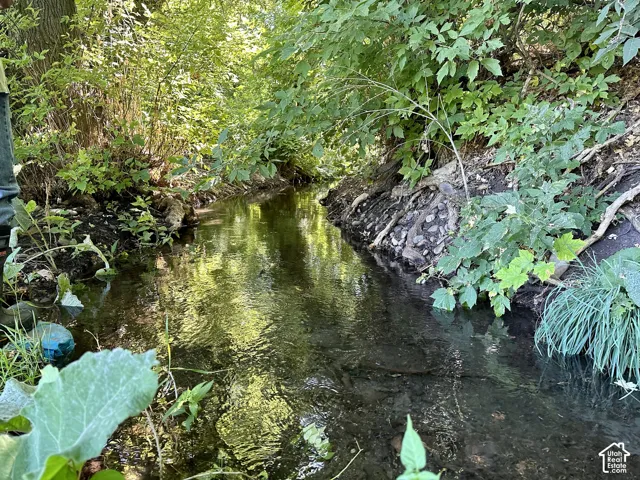 View of the water that flows through the property