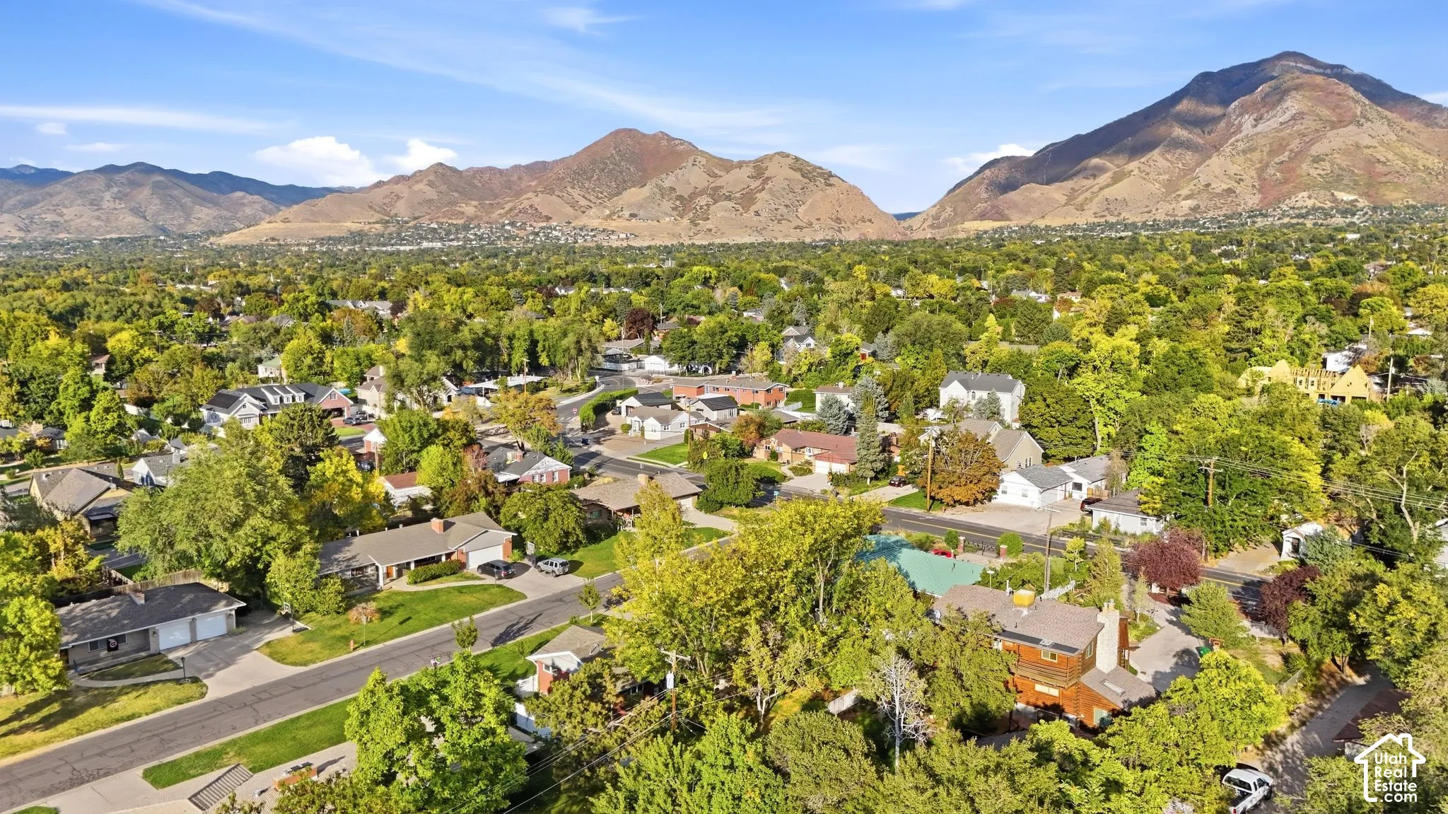 Mountain views and mature tree canopy in a sought-after Millcreek pocket.