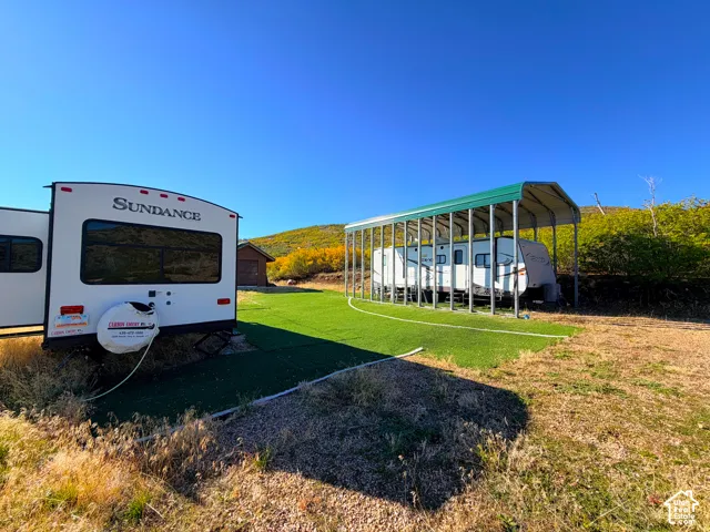 Metal RV carport