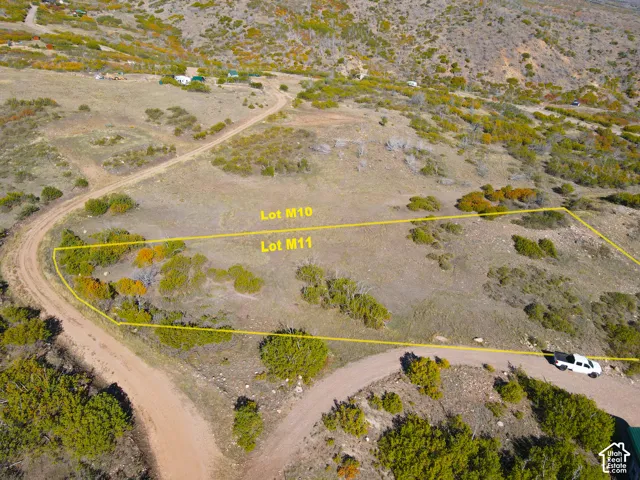 Expansive undeveloped land featuring natural foliage and a dirt road entrance
