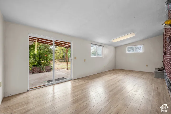 AI wood-finish flooring to give idea of what room can look like