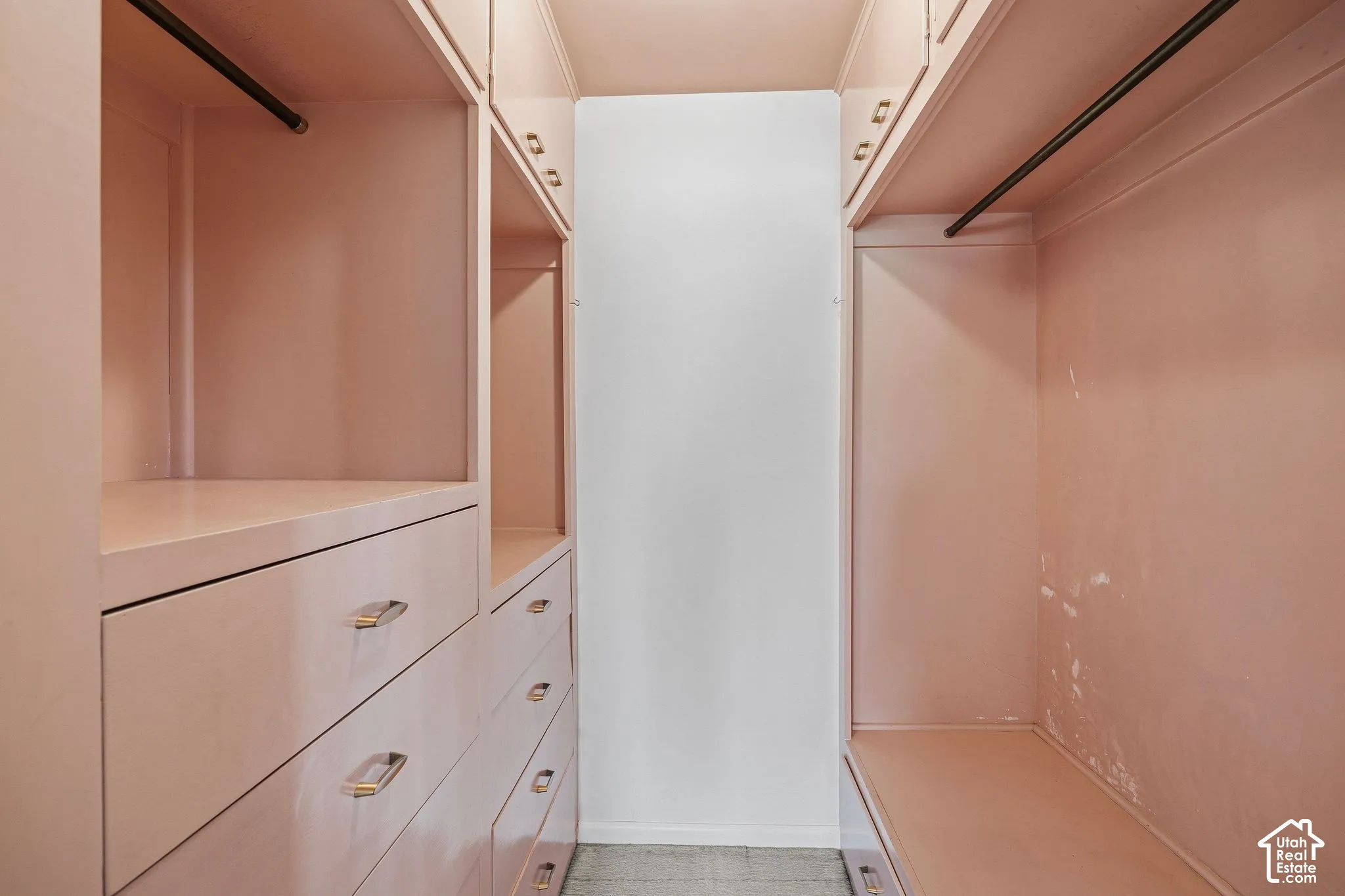 Main level primary walk-in closet