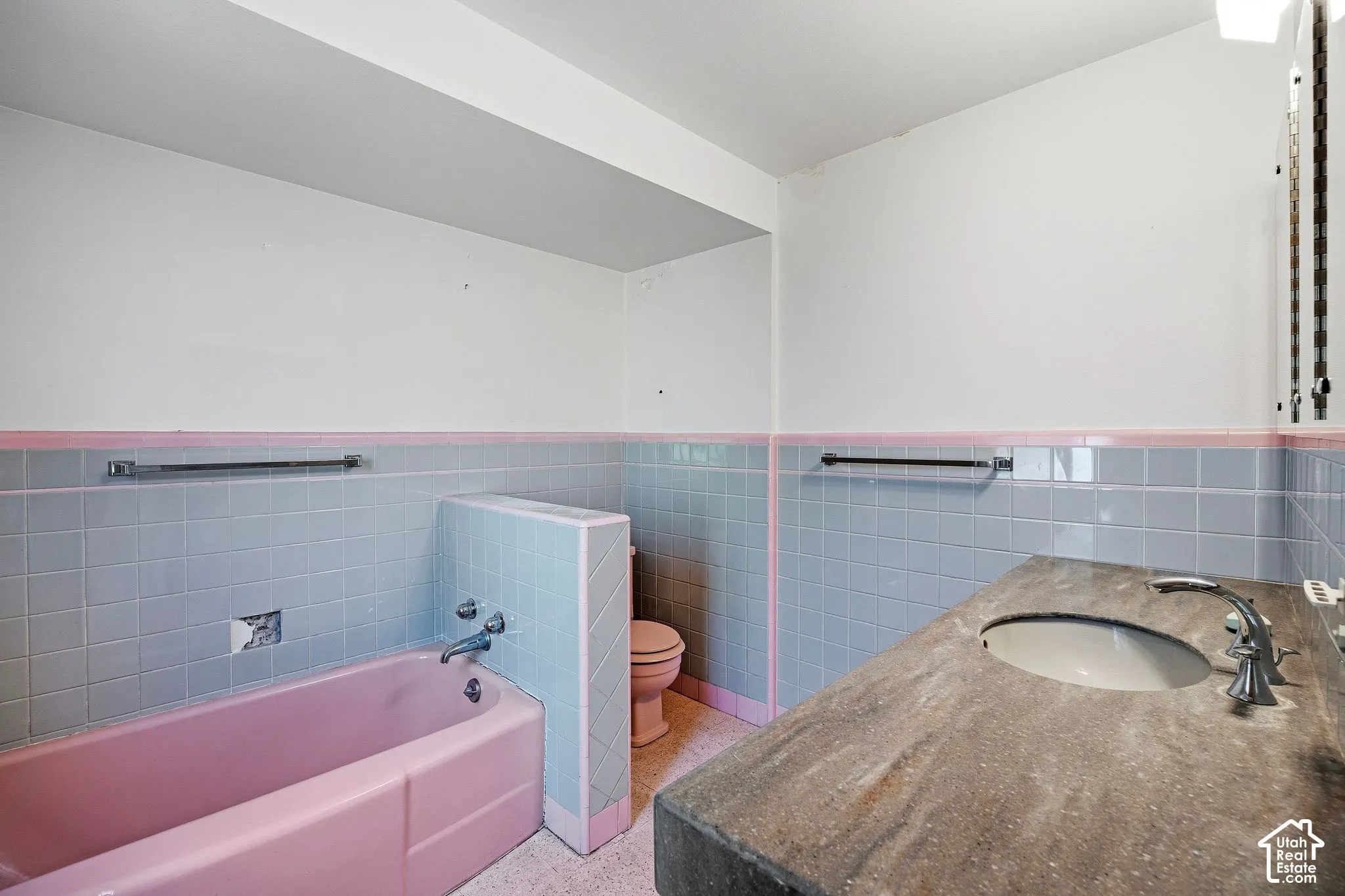 Main level primary bathroom