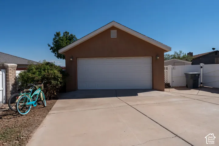 Additional  Detached 2 car garage