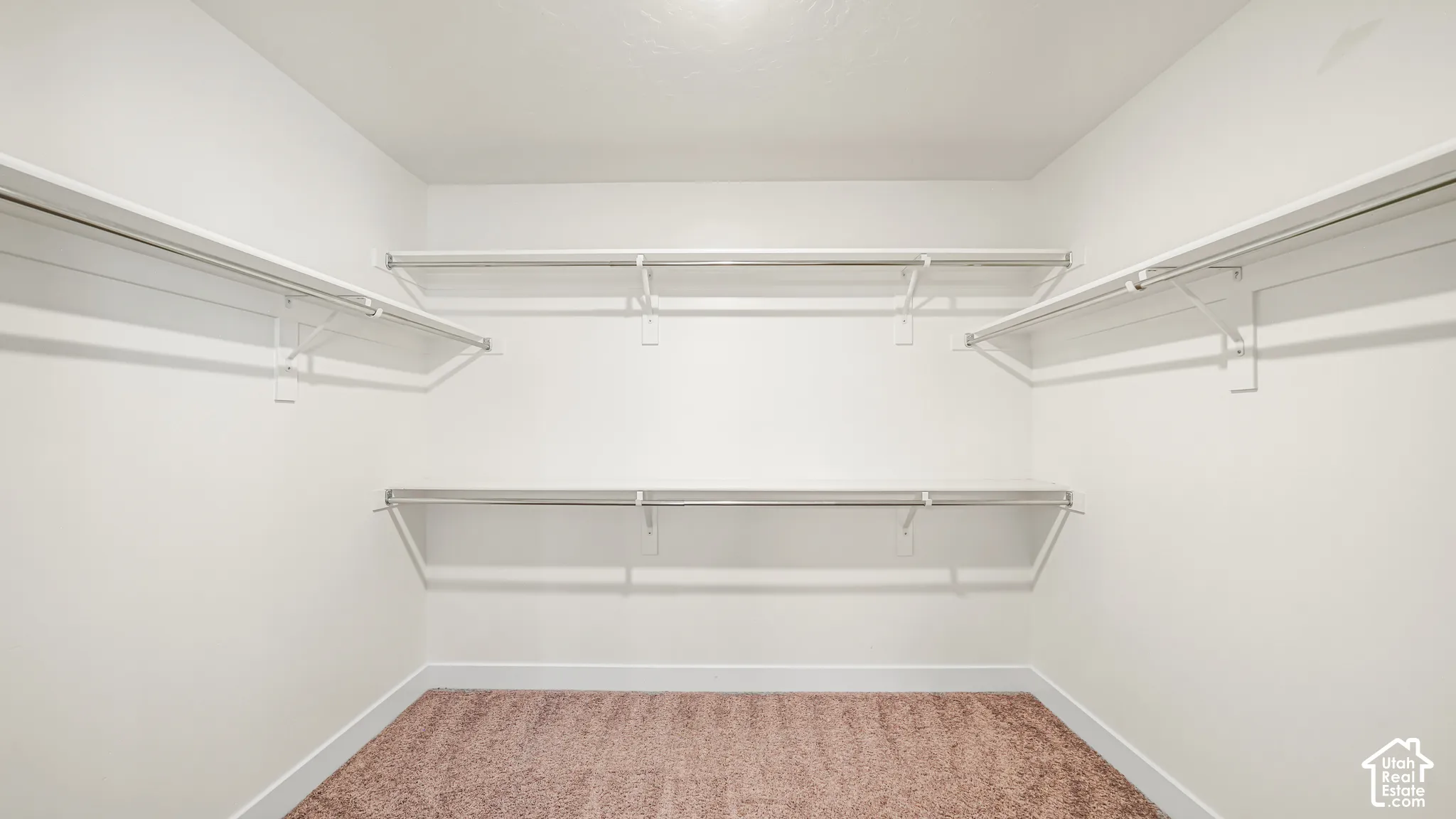 GINORMOUS MASTER CLOSET--size of a bedroom!