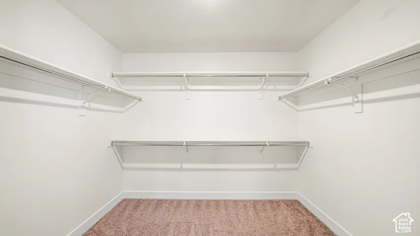 GINORMOUS MASTER CLOSET--size of a bedroom!