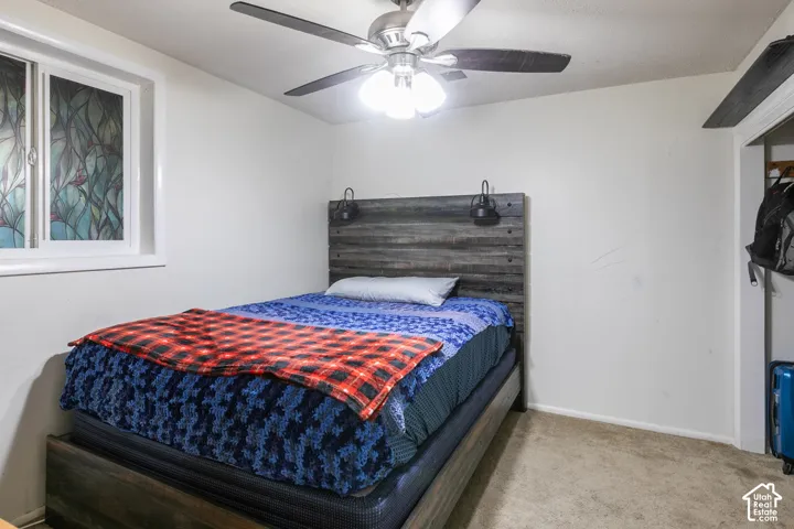 Basement bedroom