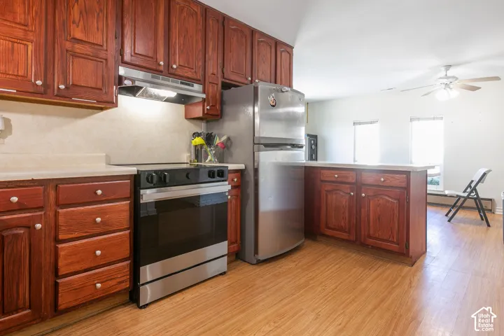 spacious kitchen