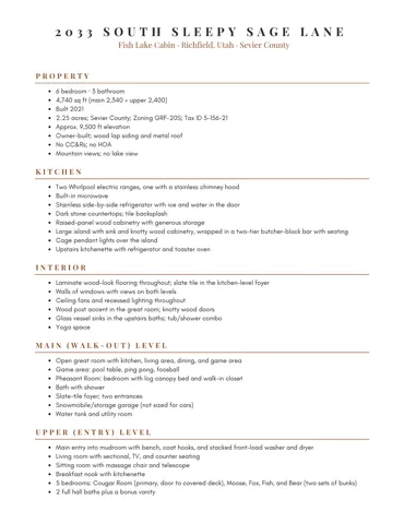 Property Features, Page 1 of 2