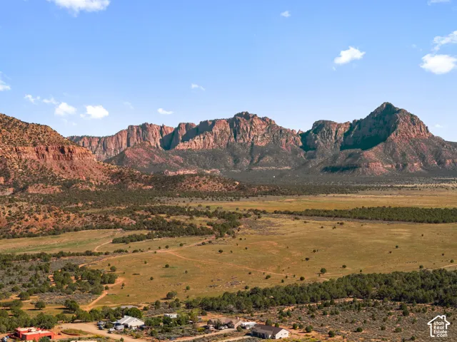 Expansive mountain scenery with a varied terrain
