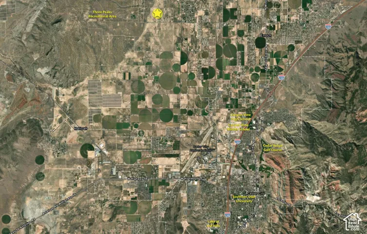 Aerial Map. Depicting the geographical context and surrounding features of the property
