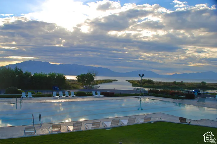 Year round heated pool