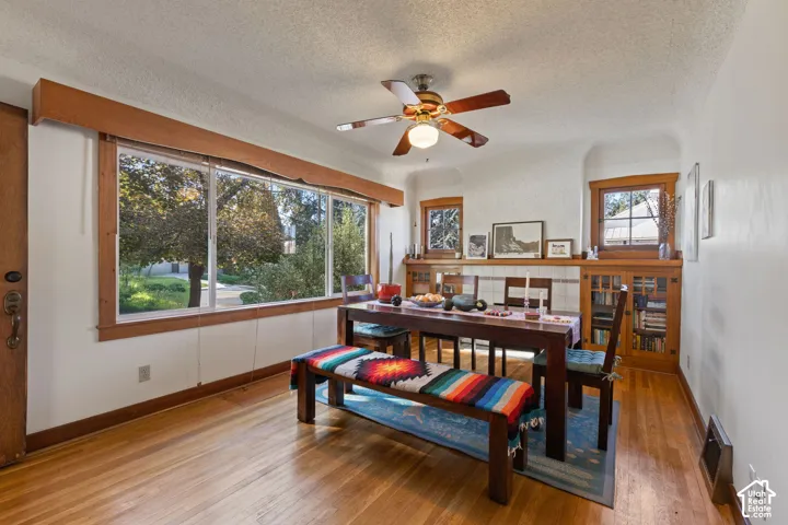 Hardwood flooring throughout