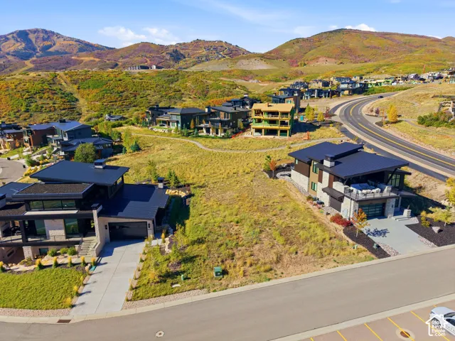 Expansive development site with mountain backdrop