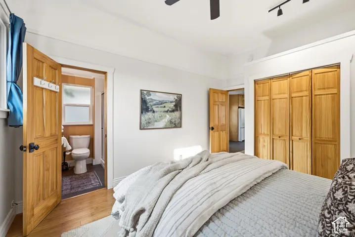 Hardwood flooring. Ensuite 3/4 bathroom