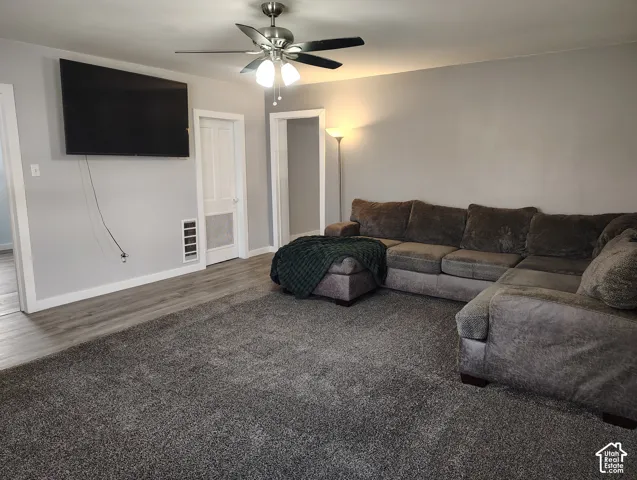 LVP flooring in hallway and front bedroom