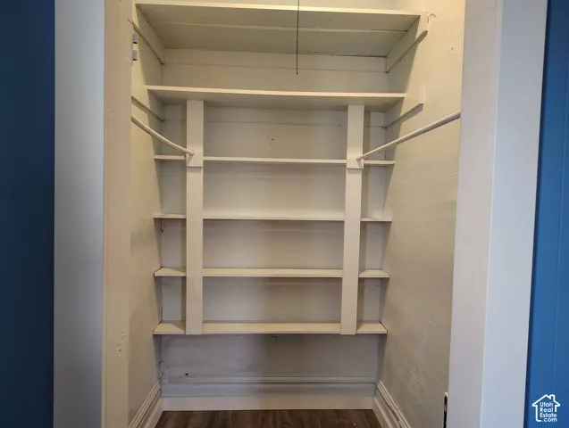 Front bedroom walk in closet