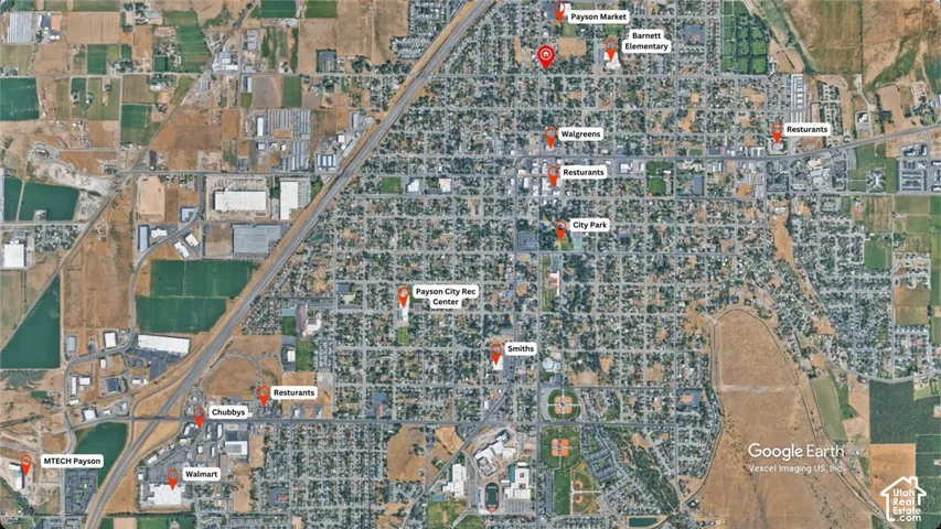 View of community points of interest.