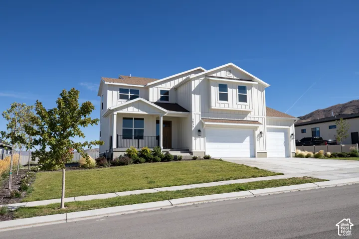 View of the Bingham in the Scarlet Ridge community, view from the southwest corner of property.