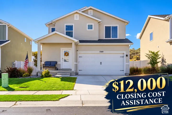 $12,000 closing costs + 1-year home warranty makes this a must see!