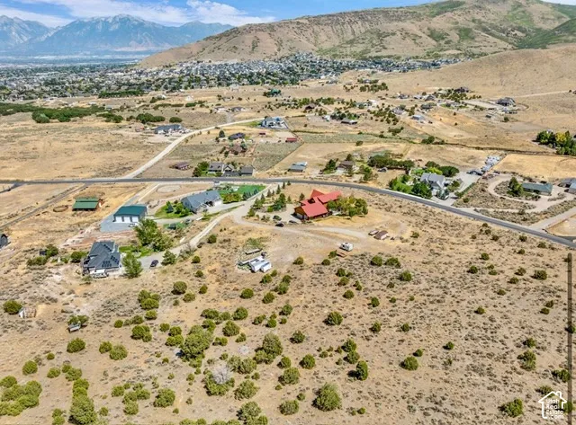 Birds eye top of property facing Rose Canyon rd.