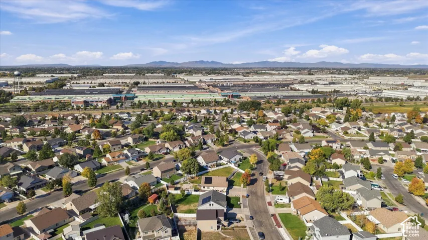 Residential development featuring a variety of single-story and two-story homes