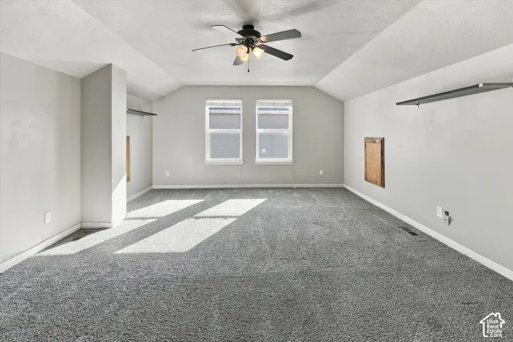 Spacious bonus room for movies, workouts, 4th bedroom, guest room, flex room, office, etc.