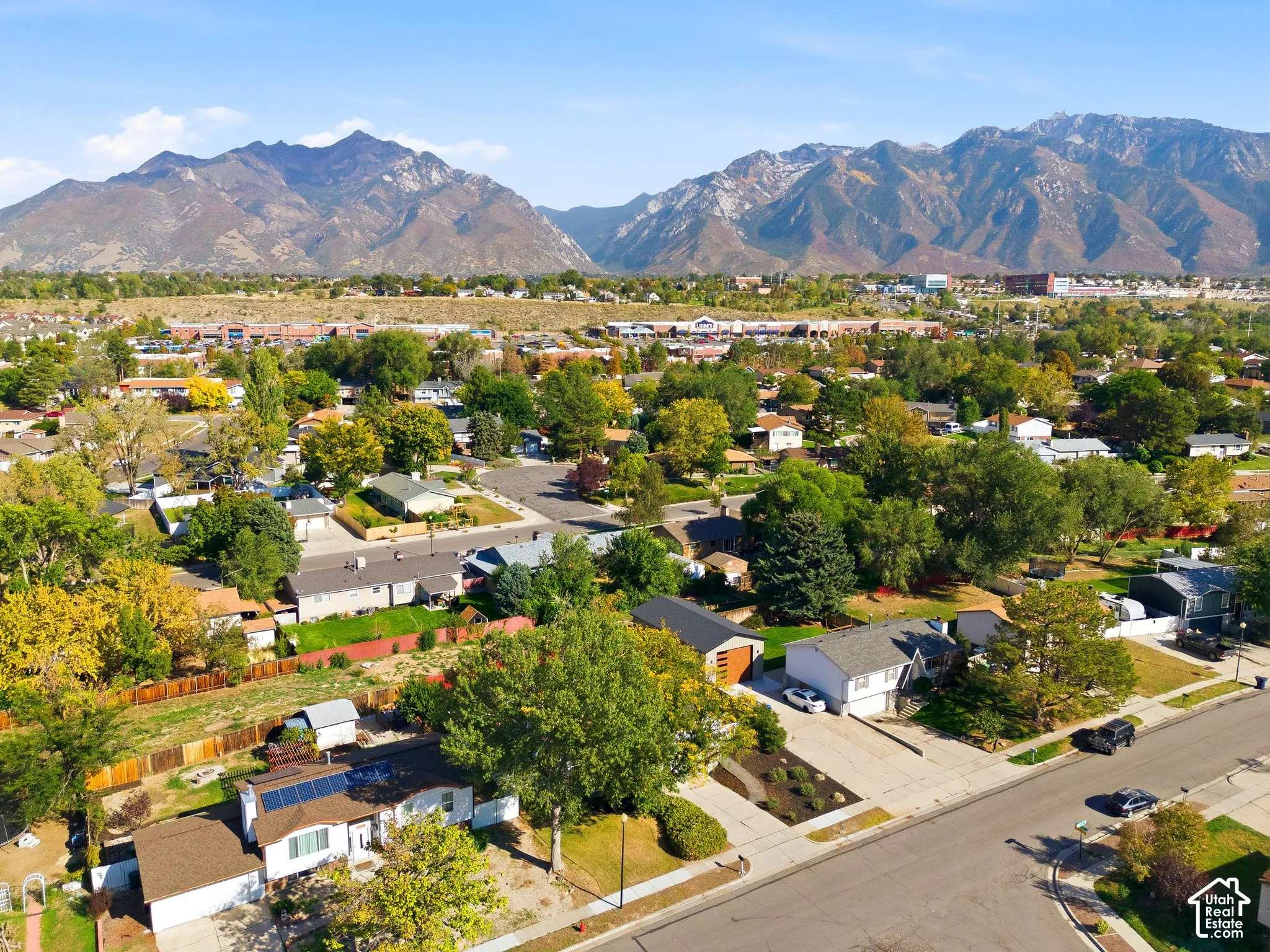 Mountain range backdrop