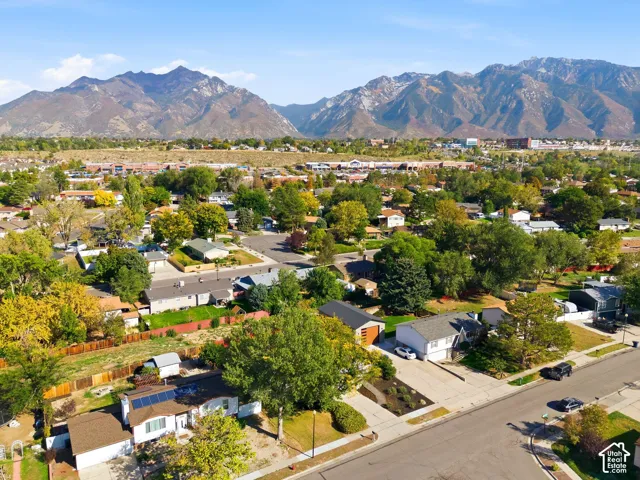 Mountain range backdrop