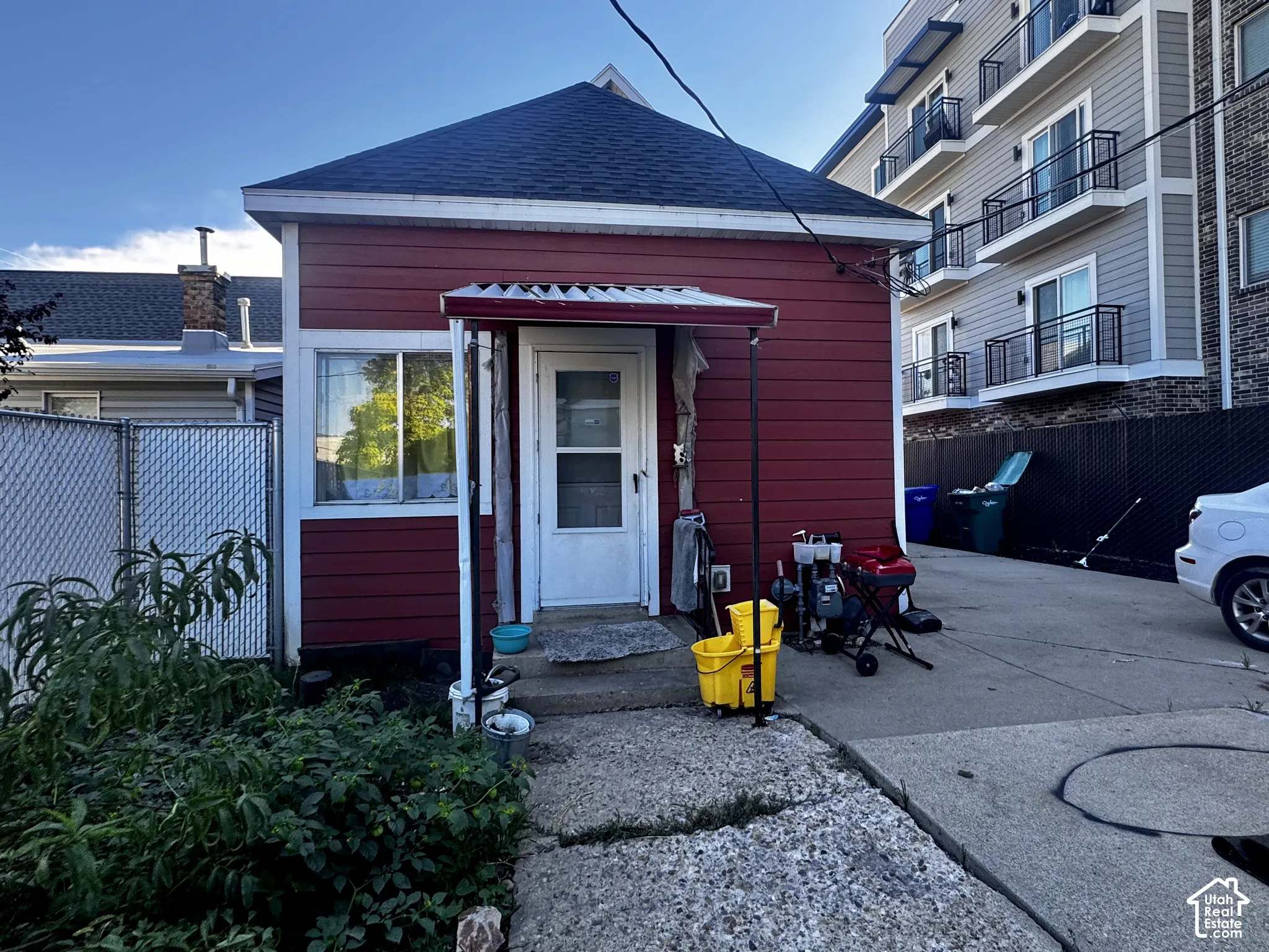 Back of home