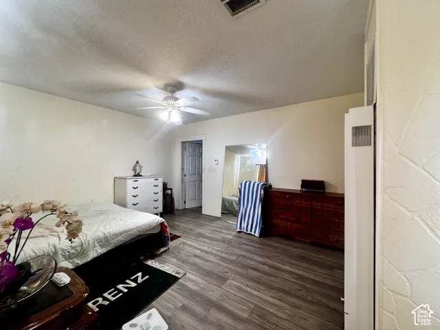 Bedroom # ONE, (no closet) with laminate flooring