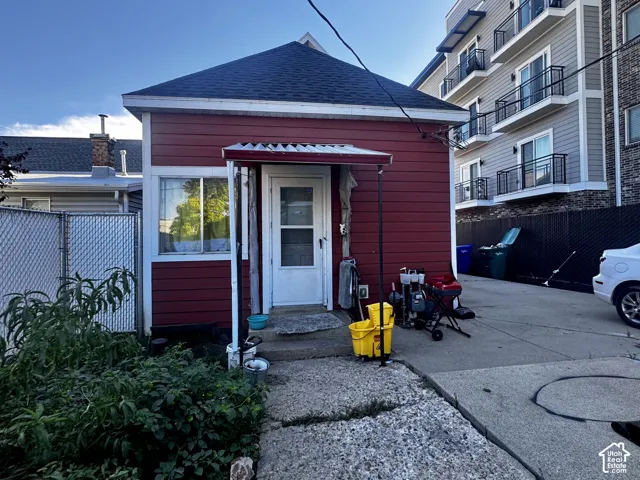 Back of home