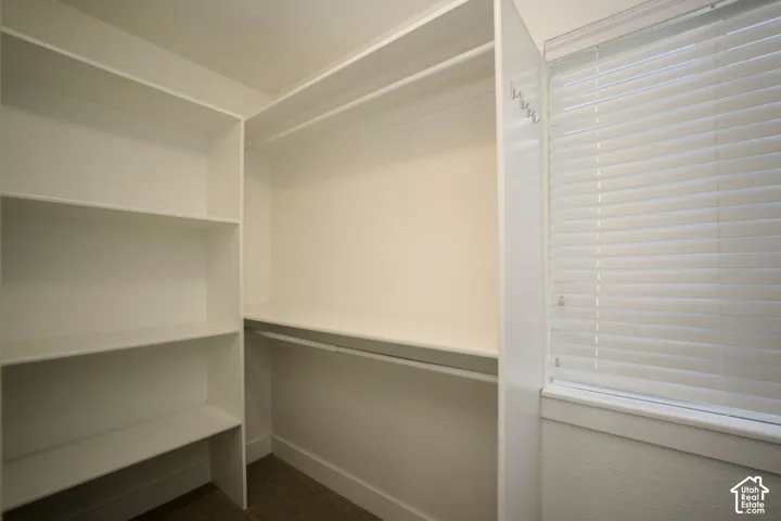 Primary Suite walk in closet