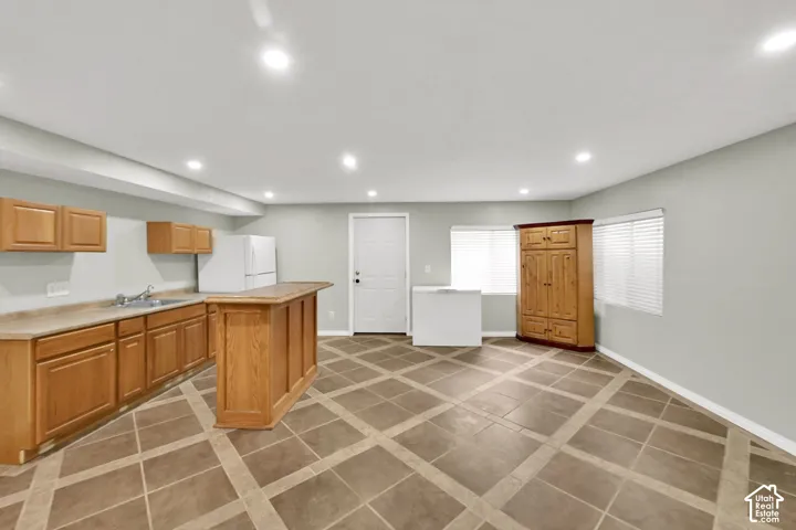 Basement exterior door.