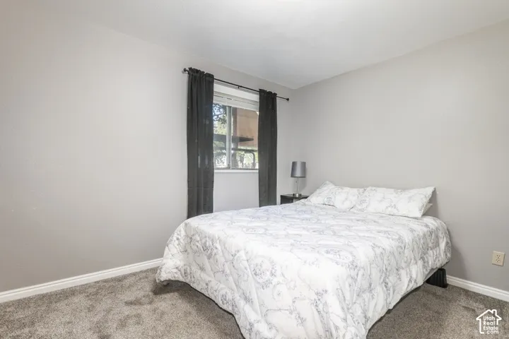 Neutral wall color with white trim
