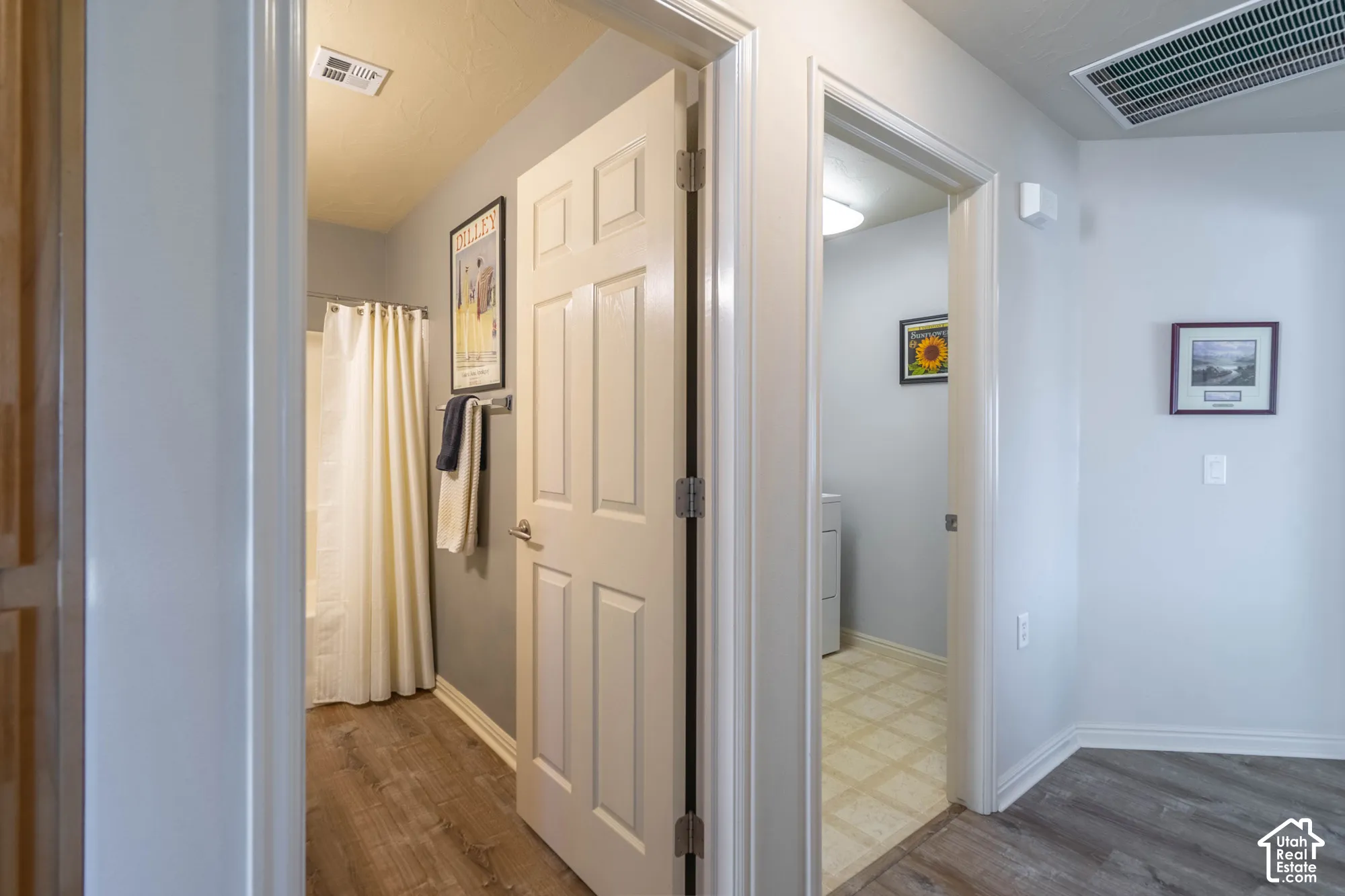 2nd Bathroom & Laundry Room across from 2nd bedroom